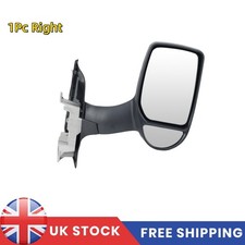 Manual Long Arm Door Wing Mirror For FORD TRANSIT MK6 MK7 Van 2000-2014 Drivers