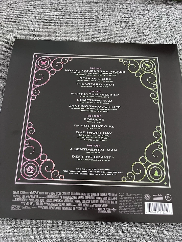 Wicked: The Soundtrack (Picture Disc Vinyl) w Poster - Image 2 of 4