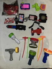 Vintage Toy Lot. Spy Gear, Flywheels, Space Gear. Happy Meal Toys