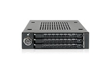 Triple Bay 2.5  SAS/SATA HDD  SSD Mobile Rack for External 3.5  Drive Bay 