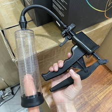 Male Penis Pump Enlarger Extender Enhancer Vacuum with the Pistol Grip Handle
