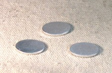 3x Oval 18mm x 13mm Metal Bases Warhammer or DND D D Miniatures