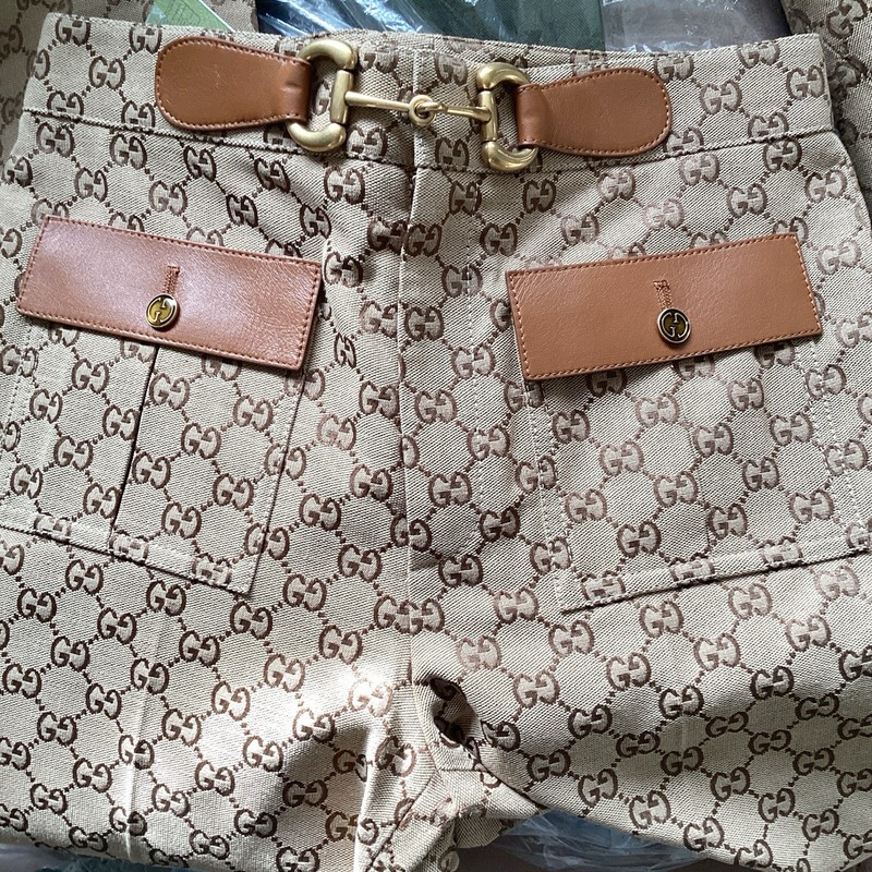 Gucci GG print trousers 