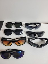 Vintage Sunglasses Lot Bundle of 7 Mixed Styles Sport Fashion Shield Retro...
