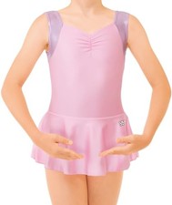 SASAKI Gymnastics Leotard with Skirt Light Pink JO J7324S