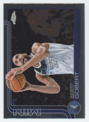 2025-26 Topps Chrome Rudy Gobert Minnesota Timberwolves #165
