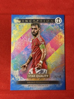 2024/25 Topps Inception UCC Bruno Fernandes /49 Manchester United 