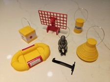 MATTELL VERTIBIRD COAST GUARD RESCUE ACCESSORY PACKAGE!!!