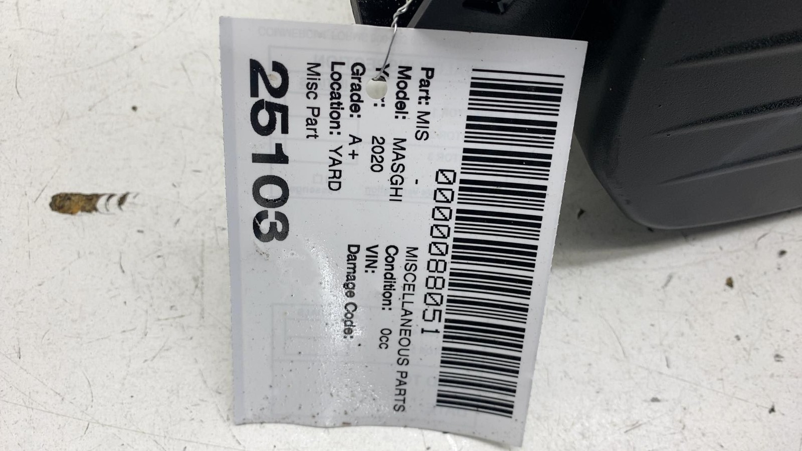 ⭕2014-2020 Maserati Ghibli Right Engine Air Cleaner Housing Filter Box 670038725