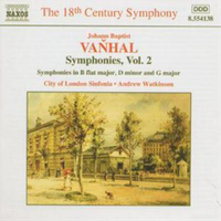 Johann Baptist Vanhal Vanhal: Symphonies Vol. 2 (Cd) Album (Us Import)