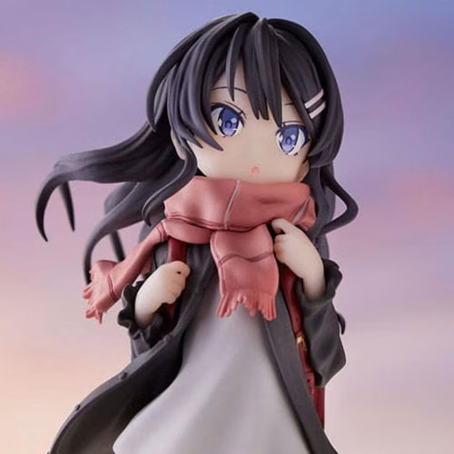 Figurine Mai Sakurajima Luminasta en PVC haute finition Knapsack Kid style premium