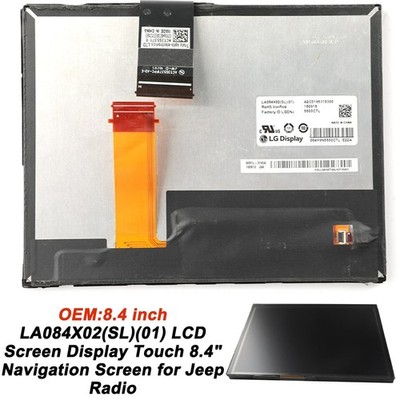 8.4'' Navigation Screen LA084X02(SL)(01) LCD Display Touch For Jeep LA084X02-SL01