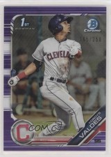 2019 Bowman Draft Chrome Purple Refractor 165/250 Yordys Valdes #BDC-14 0c6