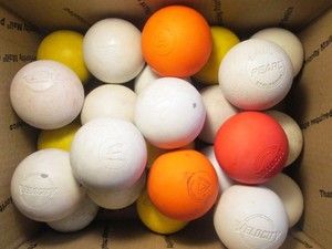 Lot of (24) Used Lacrosse Balls #6