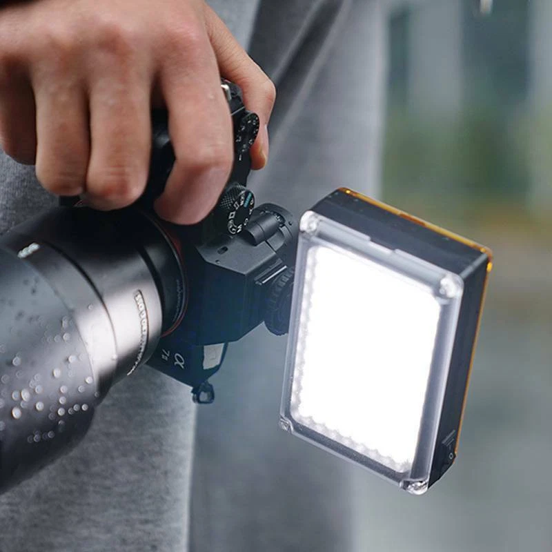 LED Light Camera Smartphone Handheld Film Making Video Rig Phone DSLR Dimmable - Image 4 of 4