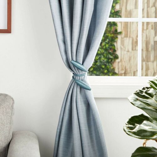 2PCS Window Curtain Tiebacks Drapery Tie Backs Decorative Rope Holdbacks Holder - Picture 3 of 3
