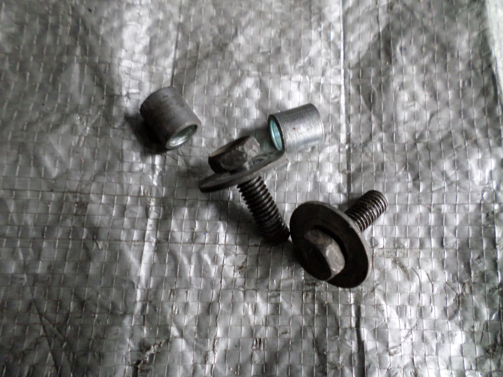 Suzuki DR650 DR650S DR650SES Oil Cooler Bolts Spacers Collar 1992 1993