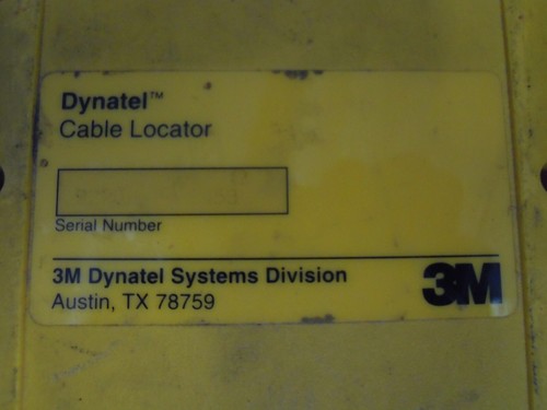 3M 573DL / 2220L Dynatel CABLE, PIPE AND FAULT LOCATOR Transmitter Travel Case - Imagen 13 de 13