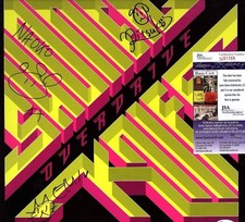 SHONEN KNIFE Signed Autographed LP Vinyl Album Record "OVERDRIVE" JSA #N31105