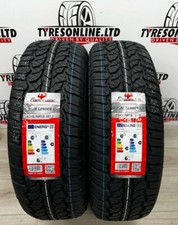 2 X 245 70 16 POWERTRAC ALL TERRAIN 107T 245/70R16 BRAND NEW TYRES M+S 2457016