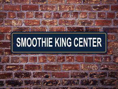 Smoothie King Center Street Sign New Orleans Pelicans Basketball
