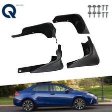 Mud Flaps Front Rear 4pcs Splash Guards Set For Toyota Corolla 2014 2015-17 2018 Mud Flaps Front Rear 4pcs Splash Guards Set For Toyota Corolla 2014 2015-17 2018
