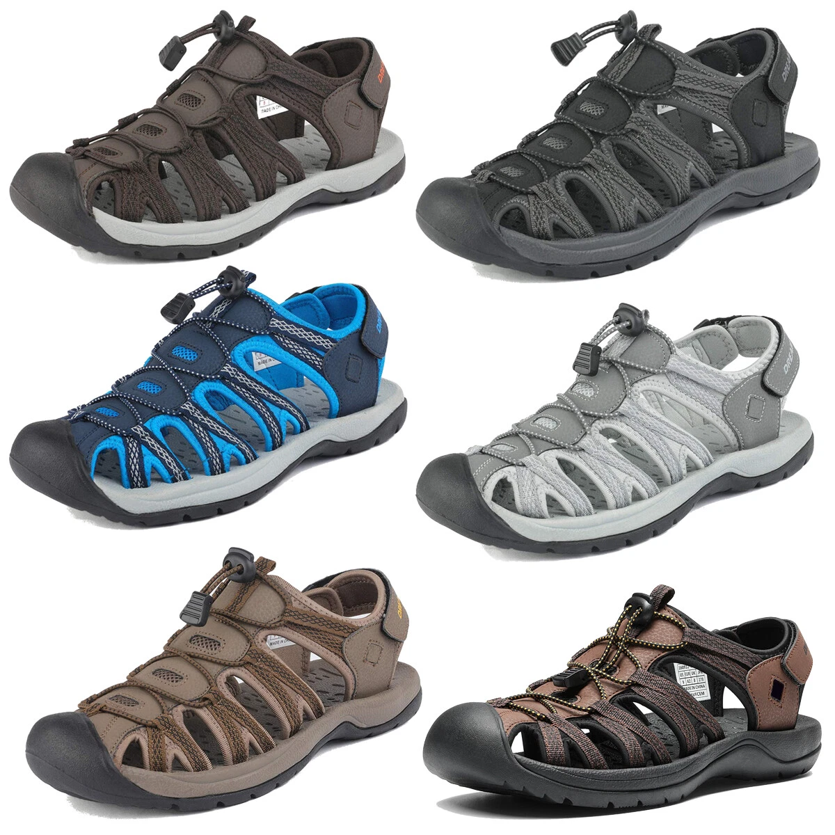 Men Sports Sandals Summer Outdoor Hiking Adventure Beach Athletic Sandals
Opens in a new window or t