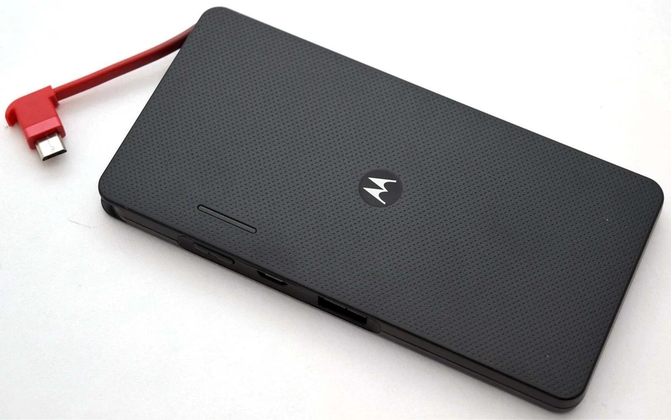 NUEVO Motorola Verizon DRDUNIPWR4 DROID Power Pack Slim 4000 4000mAh ROJO/NEGRO P4000 Foto 4 de 4