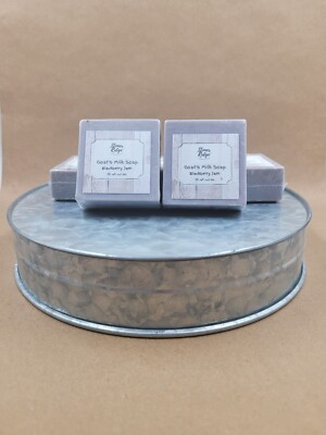 Stoner Ridge Handmade Soap Blackberry Jam Scented  Goat Milk Soap