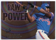 1996 Fleer Ultra Raw Power Cliff Floyd Card #595