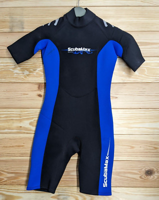 ScubaMax Island 2 Damen Neoprenanzug Shorty 2mm Blau/Schwarz Größe 6