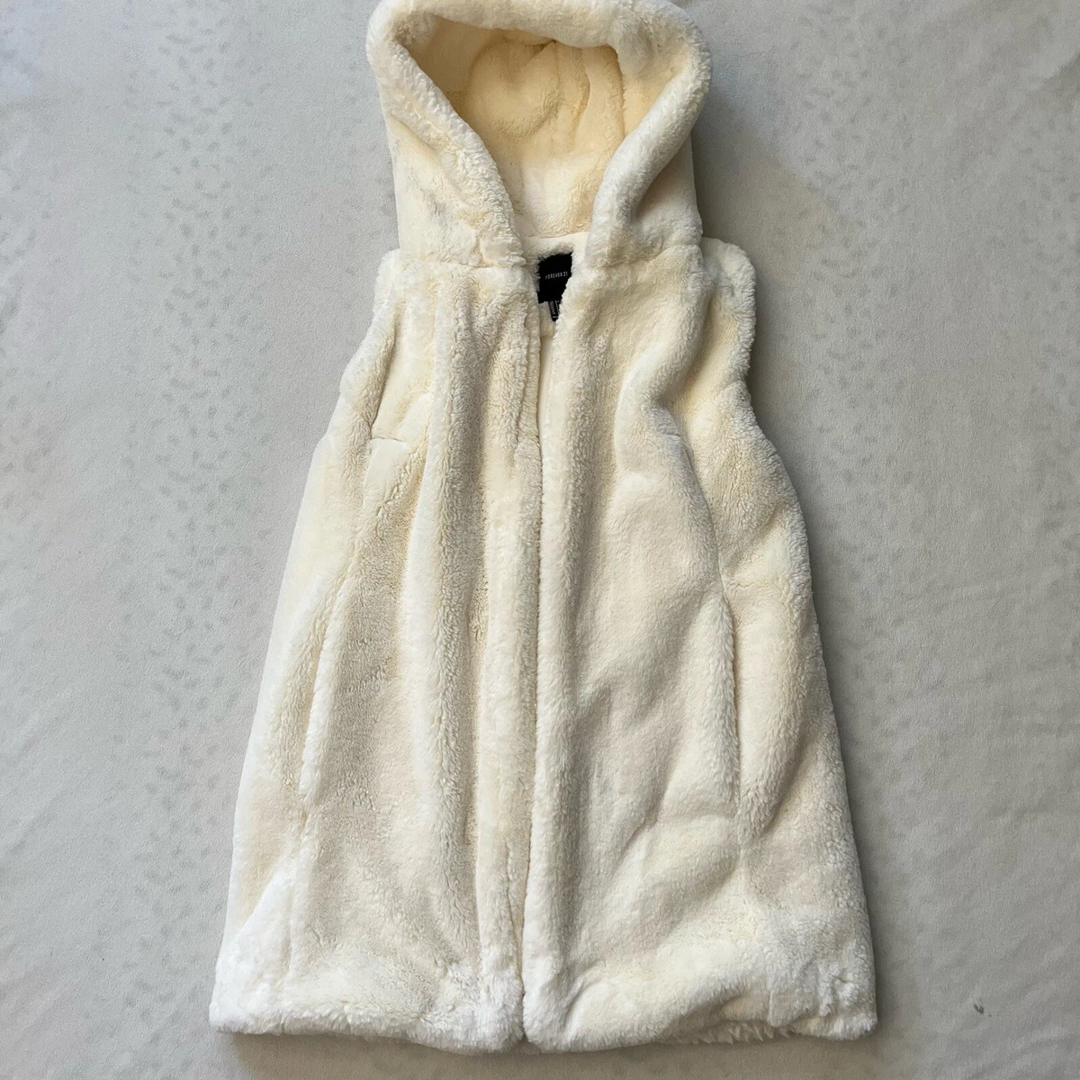 Forever 21 faux shop fur jacket womens