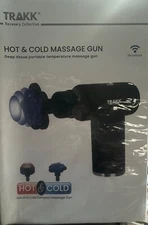 TRAKK deep tissue muscle massage gun HOT And COLD. New Factory Sealed