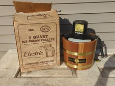 sterling electric ice cream freezer