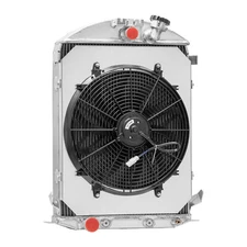 4 Rows Radiator Shroud Fan Kits For 1930 1931 Ford Model Ford AT V8 Conversion