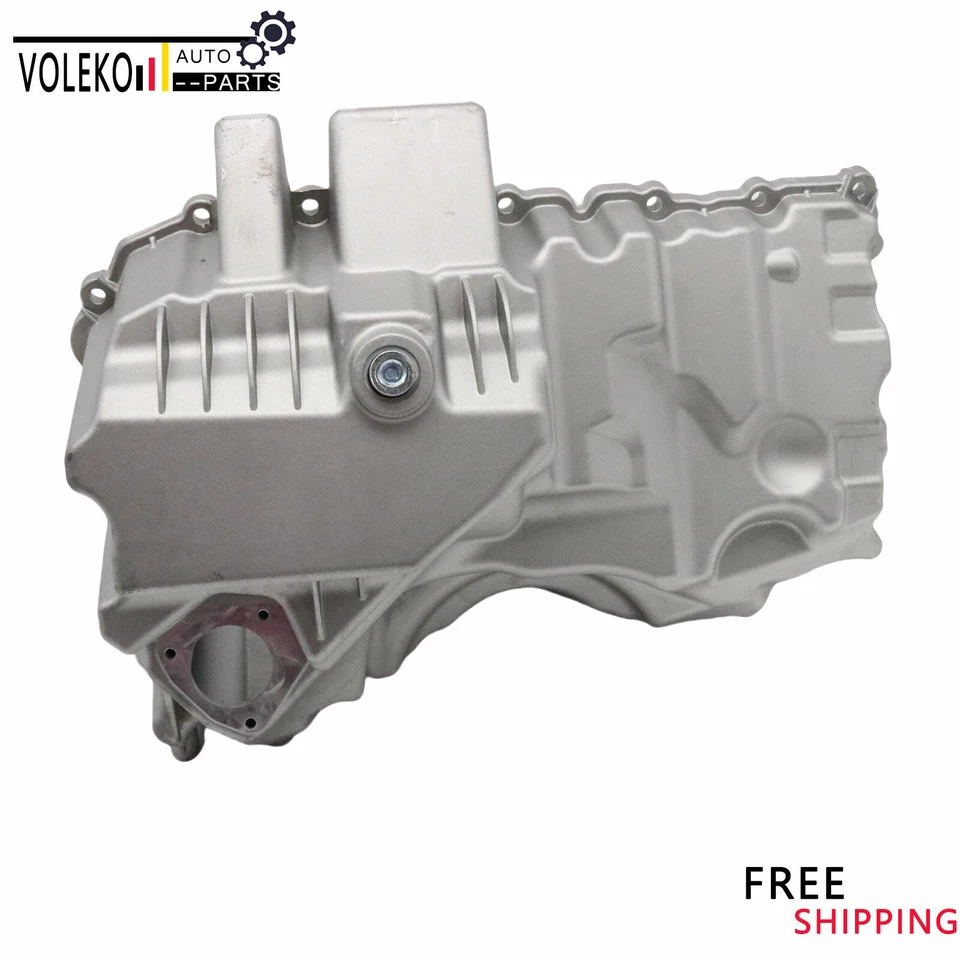New Aluminum Engine Oil Pan For BMW 320i F30 2013-2018 2.0L L4 11137618512 - Imagem 3 de 4