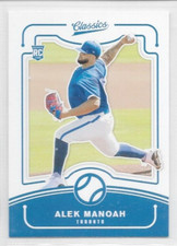 Alek Manoah Toronto Blue Jays 2021 Chronicles Baseball Classics RC #18