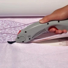 Garment Cutting Scissors Fiberglass Trimming Leather Electric Scissors Cutting