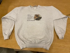 Vintage 1990s Shetland Sheepdog Sheltie Dog sweater Medium FREE SHIPPING