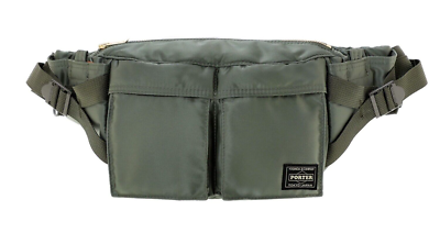 PORTER Yoshida ANKER FANNY PACK 622-19840 Sage Green Made in Japan