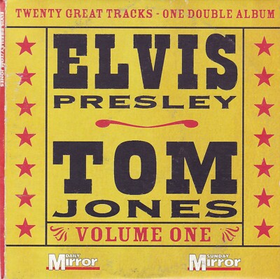 ELVIS PRESLEY ~ TOM JONES Volume One ( DAILY MIRROR Newspaper CD )