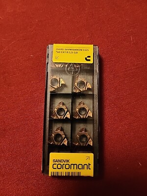 Sandvik Coromant Laydown Threading Insert: 266RG16VM01A002M 1125, Carbide
