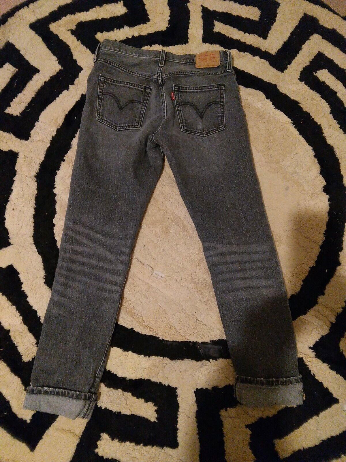 Vintage Levis 501 CT Black Denim Jeans actual Size 29 X 30 Made in Mexico |  eBay