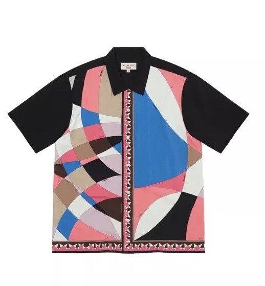 Supreme Emilio Pucci Dusty Pink Shirt Large SS21 Shirt RARE Supreme Emilio Pucci Dusty Pink Shirt Large SS21 Shirt RARE
