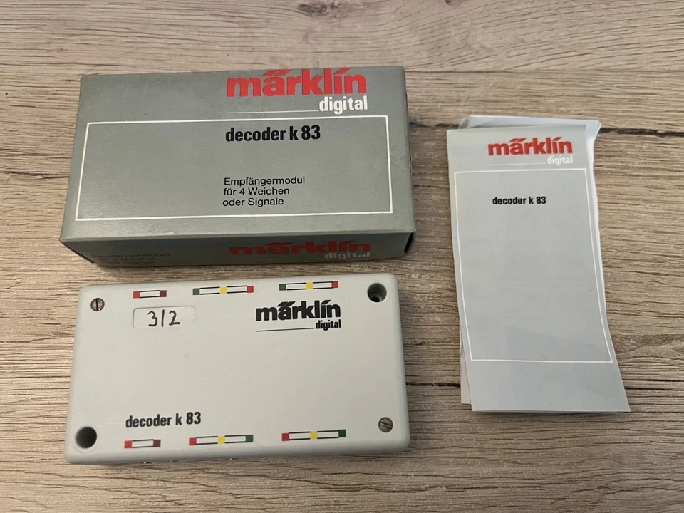 Märklin 6083 Digital Decoder k83 in OVP guter Zustand