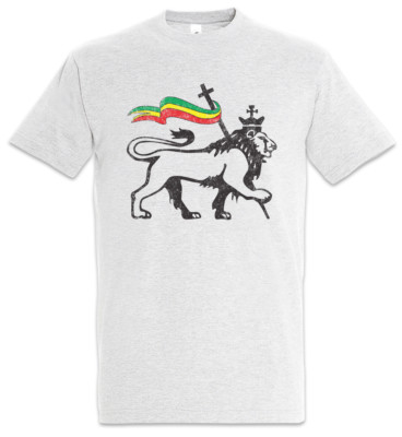 LION OF JUDAH II T-SHIRT Bob Rasta Reggae Marley Jamaica Rastafari Irie Ska
