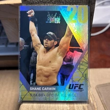 2009 Topps UFC Round 1 - Victorious Debuts #VD14 Shane Carwin (RC)