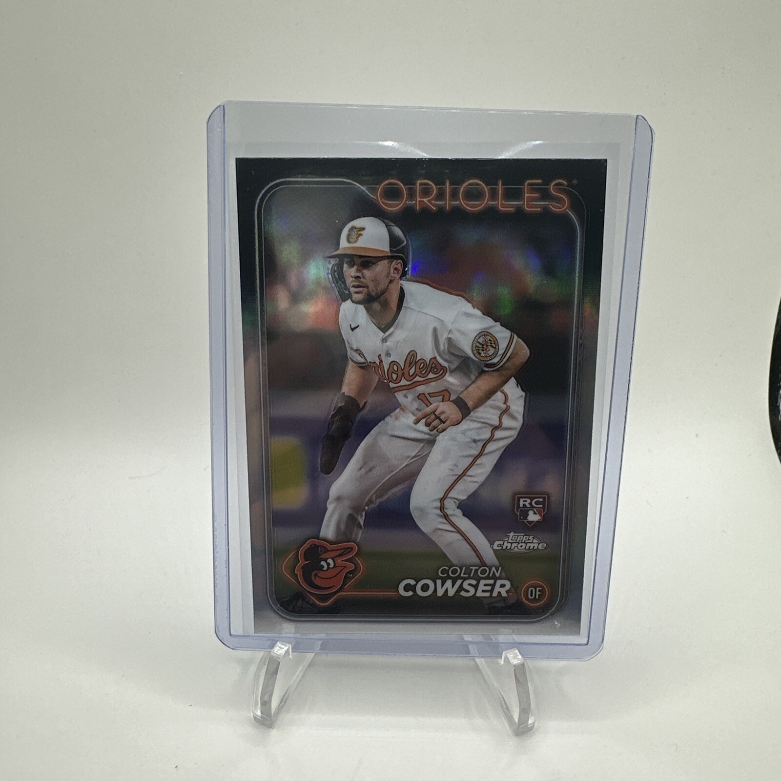 2024 Topps Chrome Colton Cowser Rookie RC Refractor #278 Baltimore Orioles