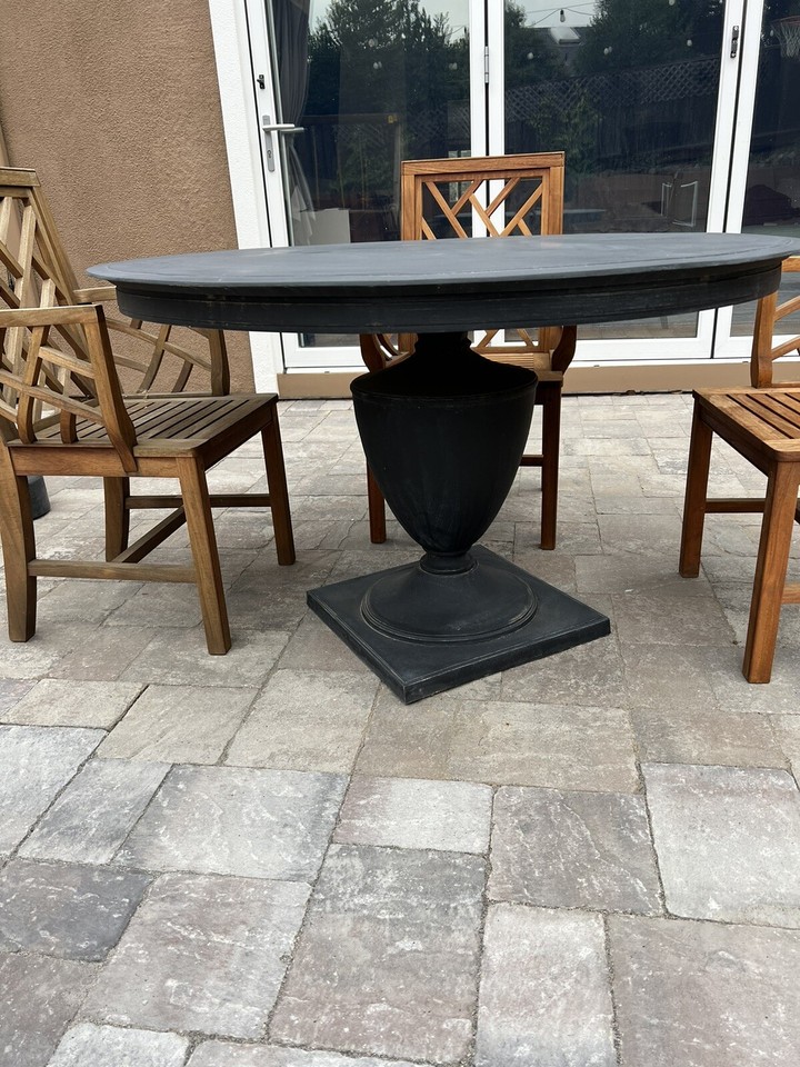 restoration hardware outdoor table eBay