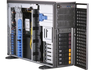 SUPERMICRO SYS-740GP-TNRT 4U Tower 4U Rackmountable Tower Dual Processor (3rd Ge